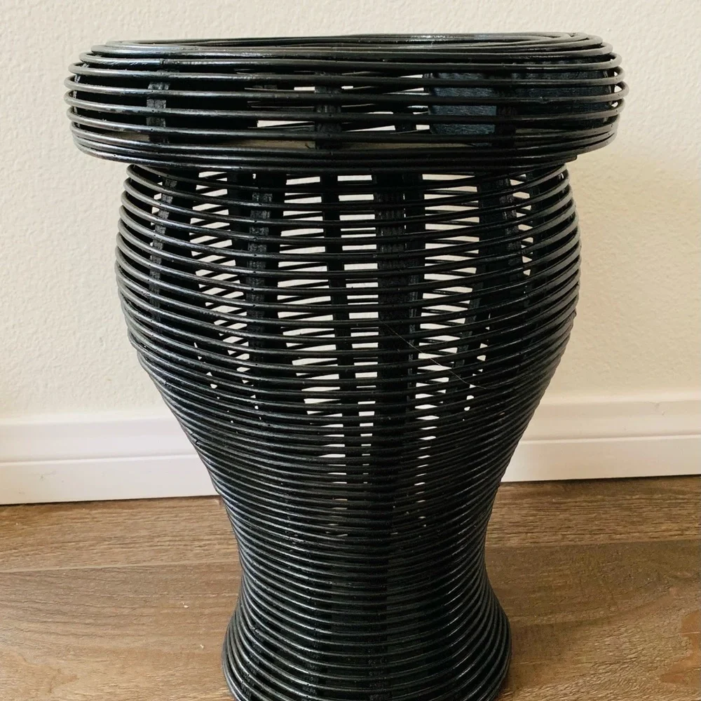 Rattan vase